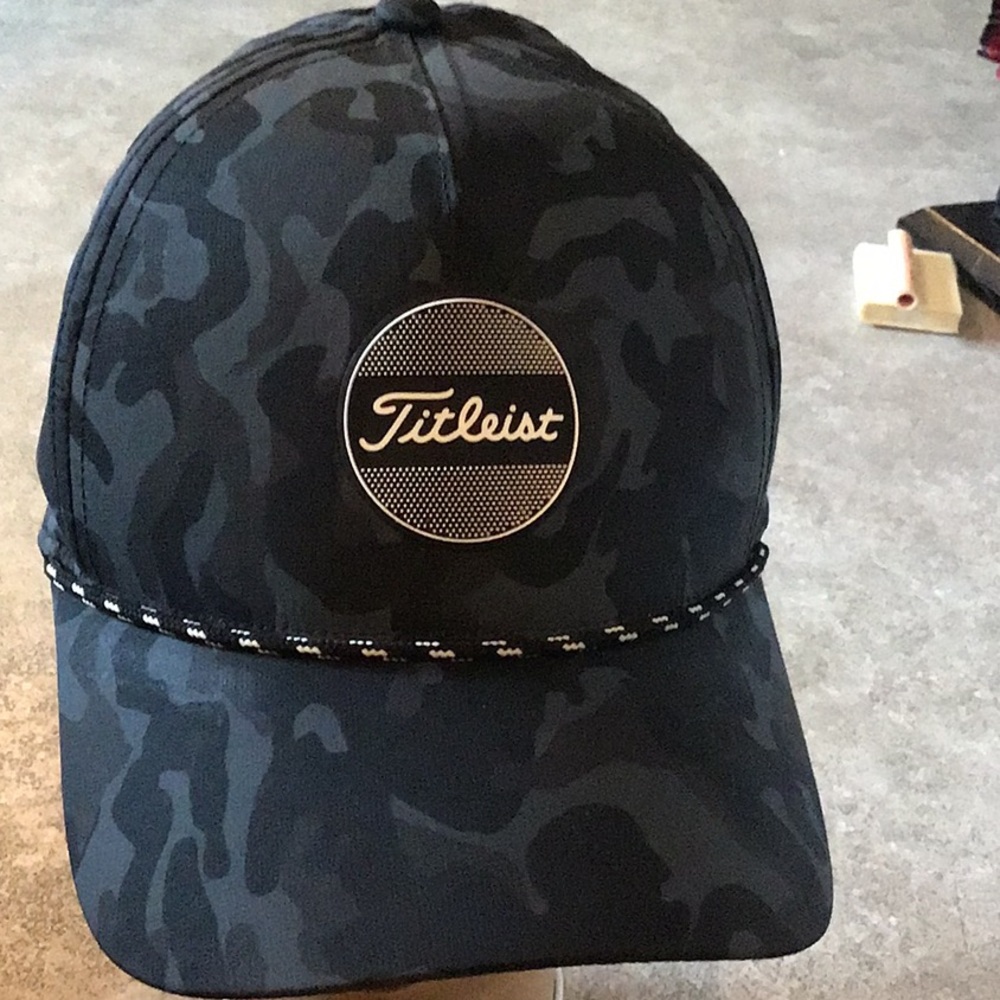 Titleist camouflage golf cap hat
